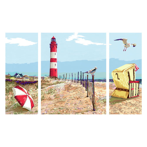 Ravensburger Creart Painting at number - Beside the Seaside