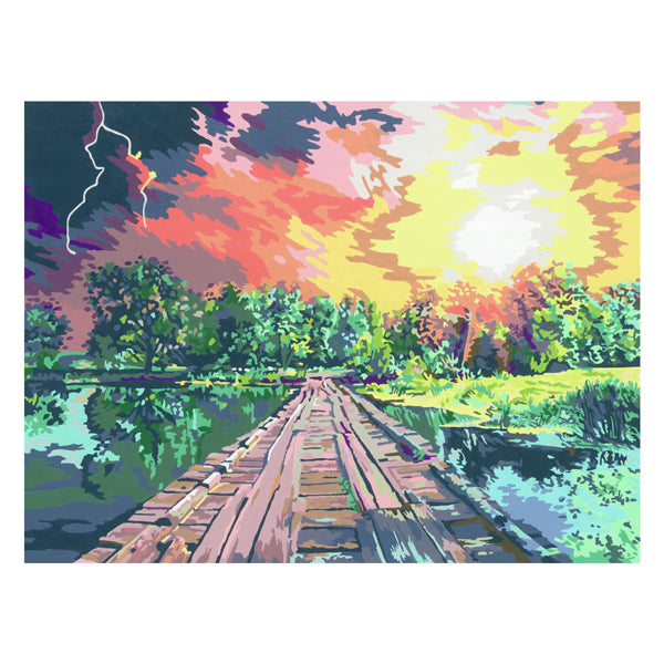 Ravensburger Creart Painting at number - Magical Light