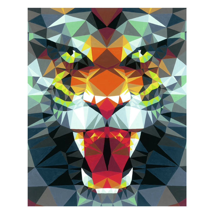 Ravensburger Creart Maleri ved nummer - Polygon Tiger