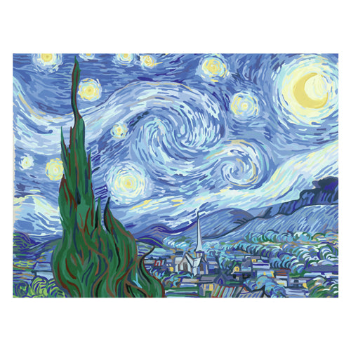 Ravensburger Creart Paint by Numbers - A Noite Estrelada Van Gogh