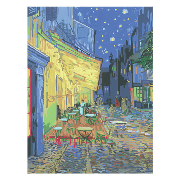 Ravensburger Creart Painting at Number - Cafe Terrace Van Gogh