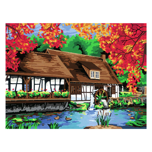 Ravensburger Creart Painting at number - Molen in Blautopf