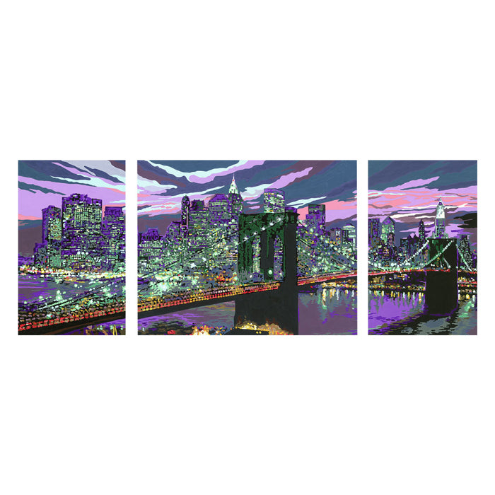Ravensburger Crerec Painting at Numer - New York Skyline