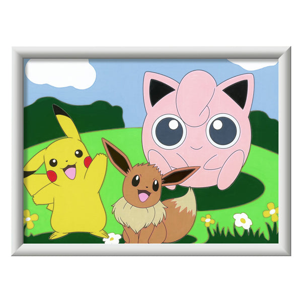 Ravensburger Crerec Painting at Numer - Pokémon Classics