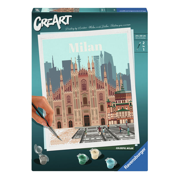 Ravensburger Creart Paint by Numbers - Colorful Milan