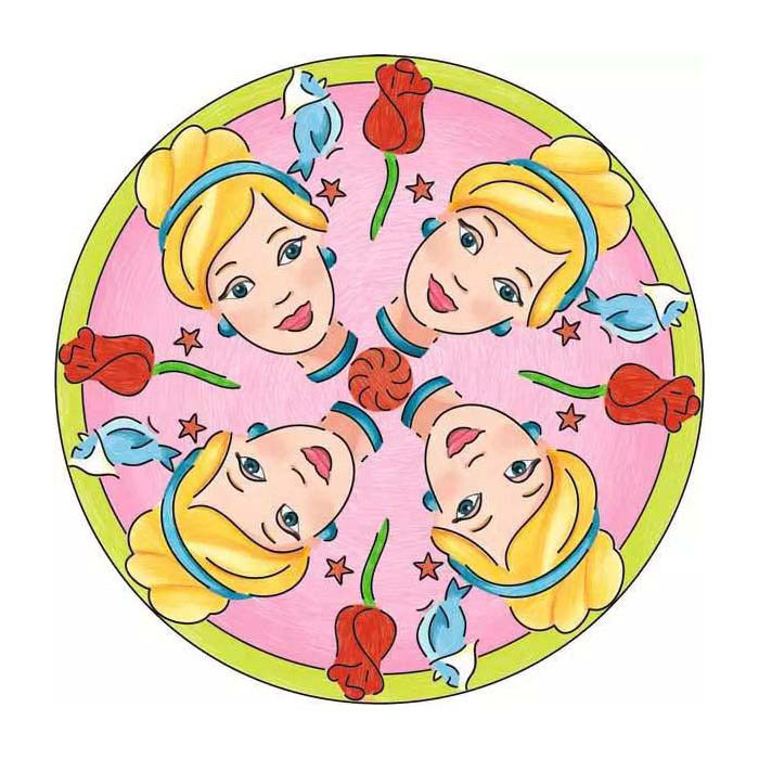 Ravensburger Midi Mandala Designer Disney Princess