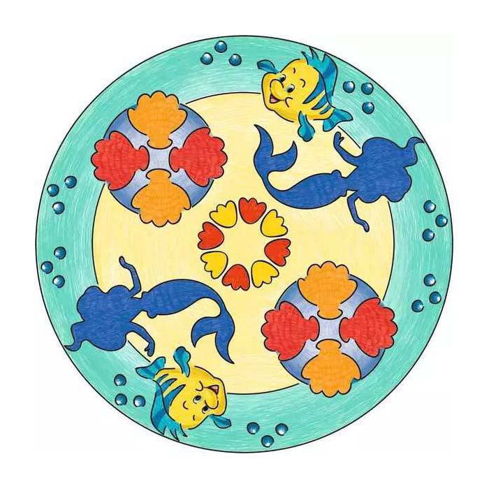 Ravensburger Midi Mandala Designer Disney Princess