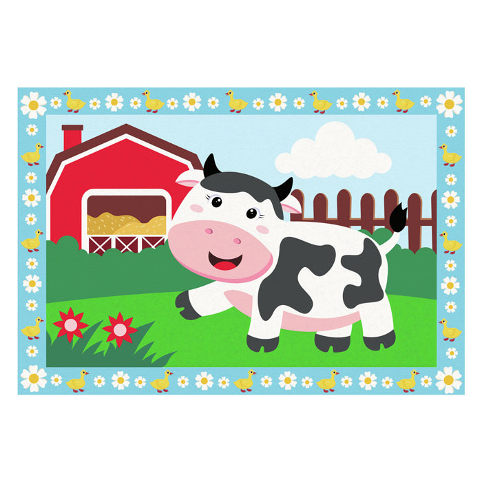 Ravensburger Creart Painting at number - Tractor with scenery