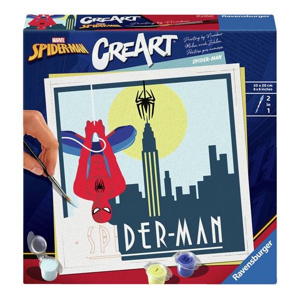 Ravensburger Creart Lack no Nummer - Marvel Spiderman