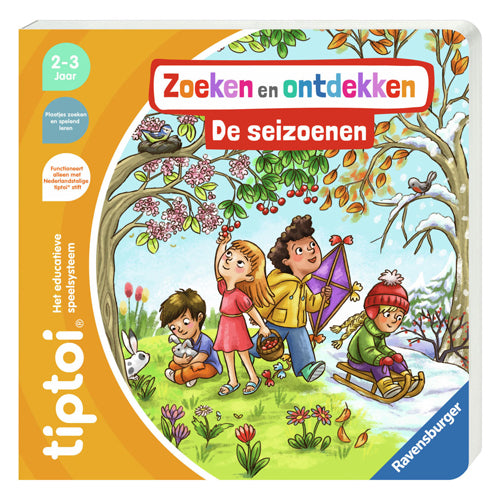 Ravensburger tiptoi book търсете и открийте: сезоните