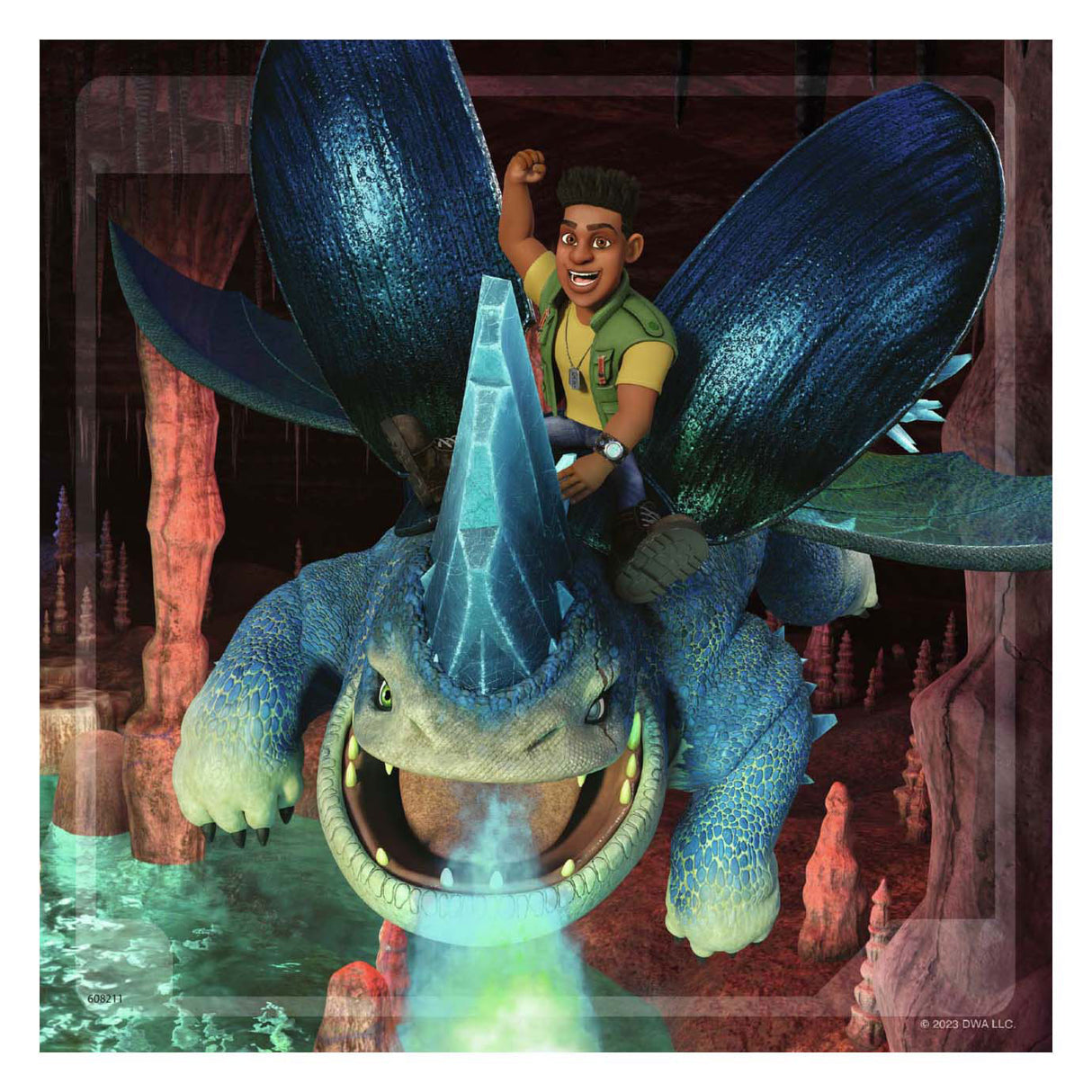 Ravensburger Dragons The Nine Realms Jigsaw Puzzle, 3x49st.
