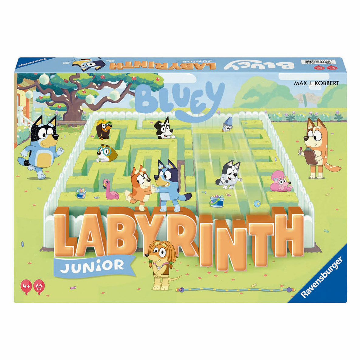 Ravensburger junior labyrinth board game bluey