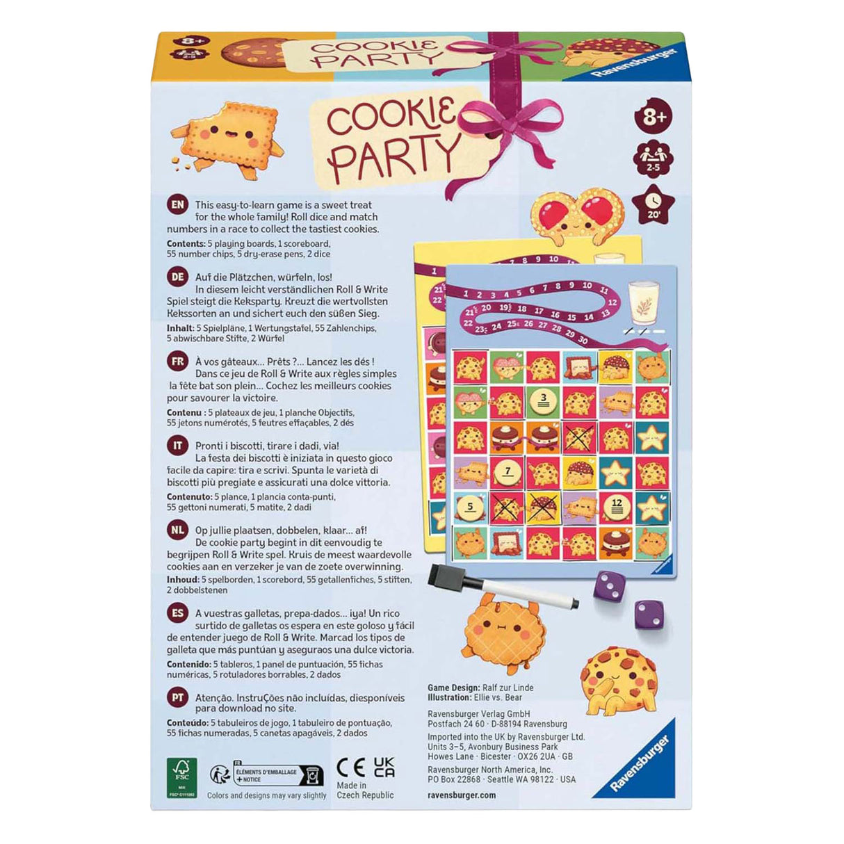 Ravensburger cookie party game
