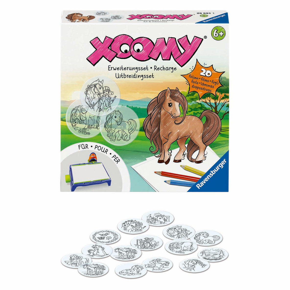 Ravensburger Xoomy Erweiterungsset Pferde