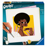 Ravensburger creart paint by number - female portrait