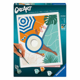 Ravensburger creart schilderen op nummer - zwembad