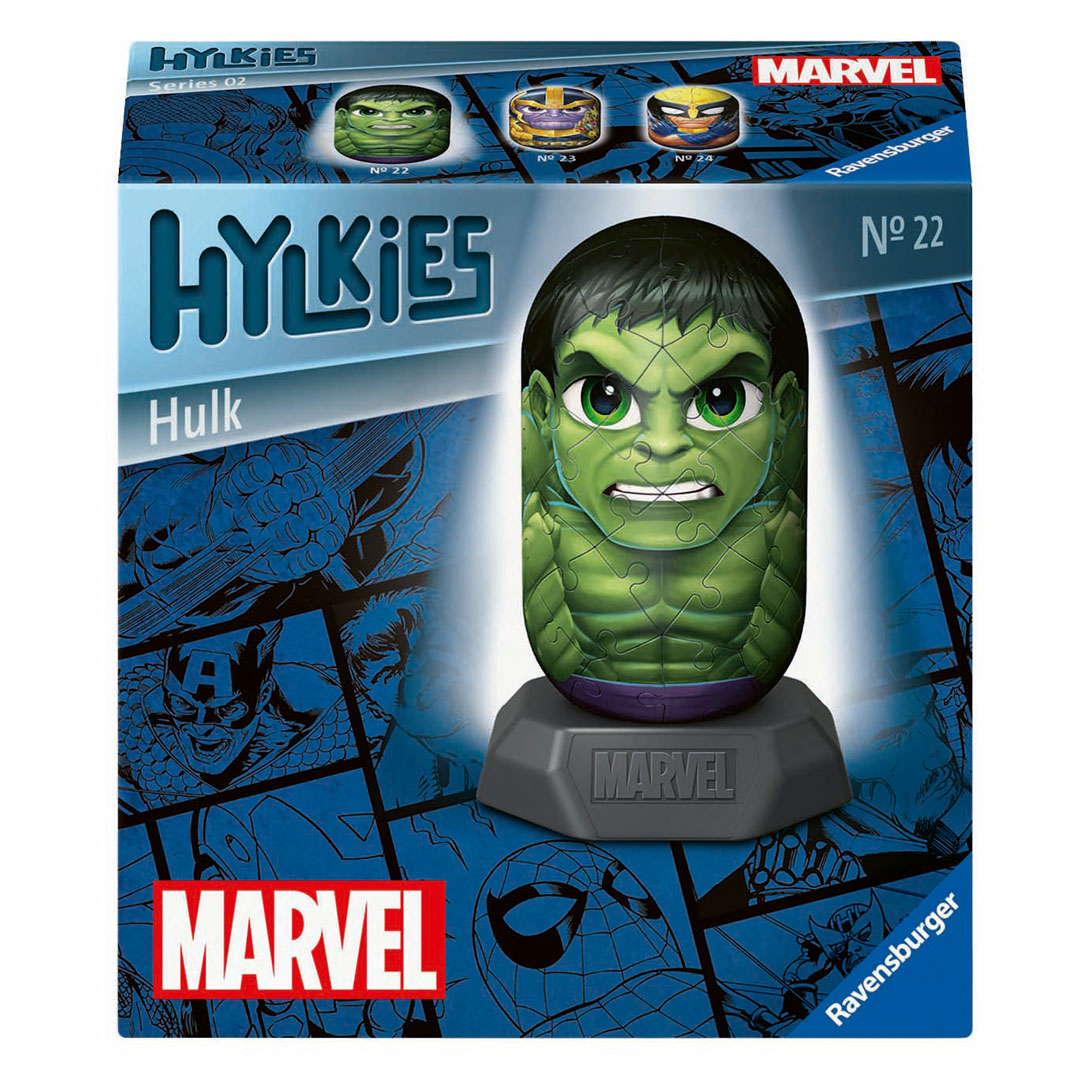 Ravensburger 3d Puzzle Hylkies Marvel Hulk, 54st.
