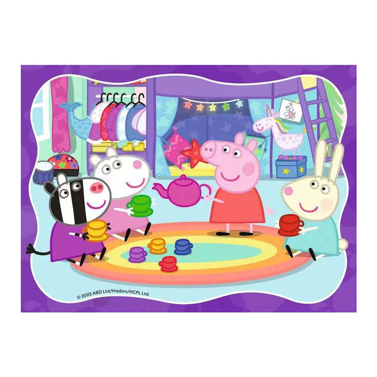 Puzzle 4 v 1 prasátko Ravensburger peppa