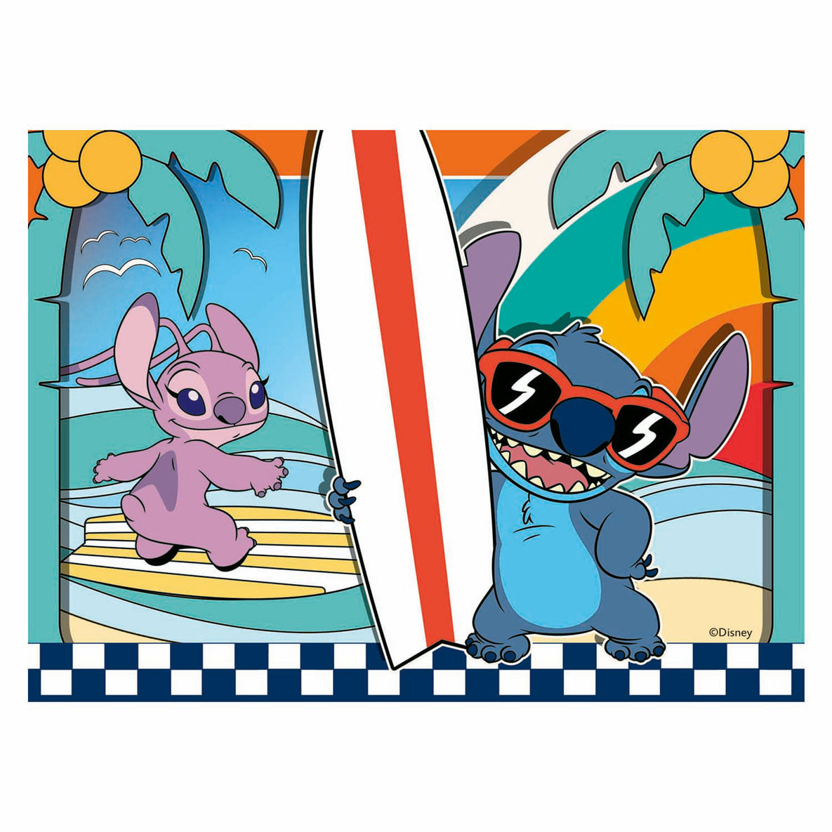 Ravensburger jigsaw puzzle 4in1 stitch