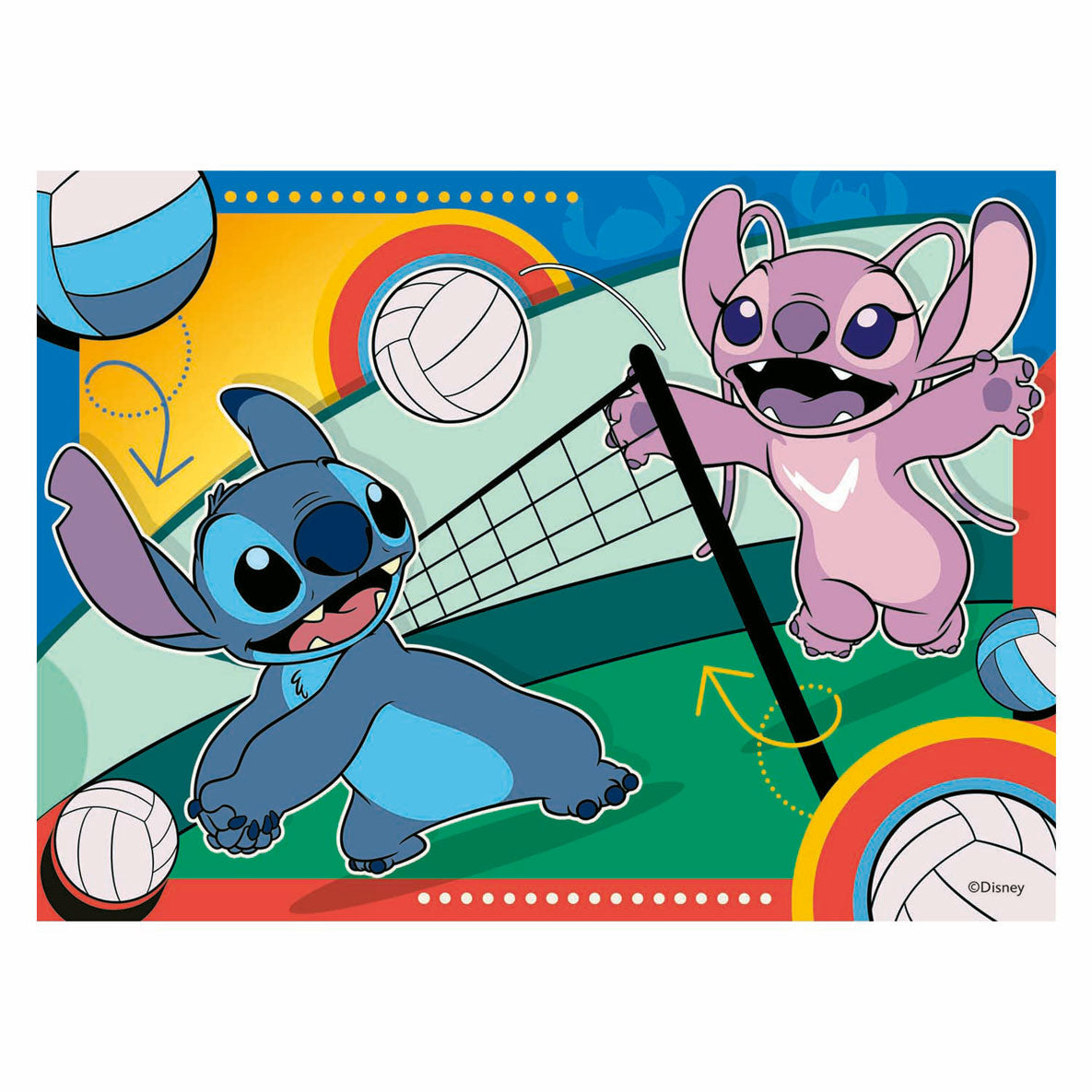 Ravensburger jigsaw puzzle 4in1 stitch