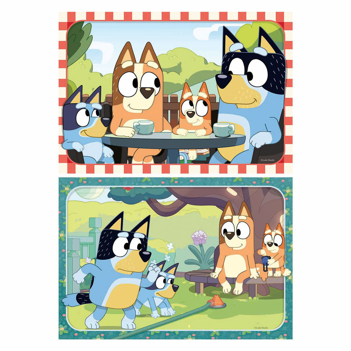 Ravensburger Pluzzle Bluey, 2x12st.