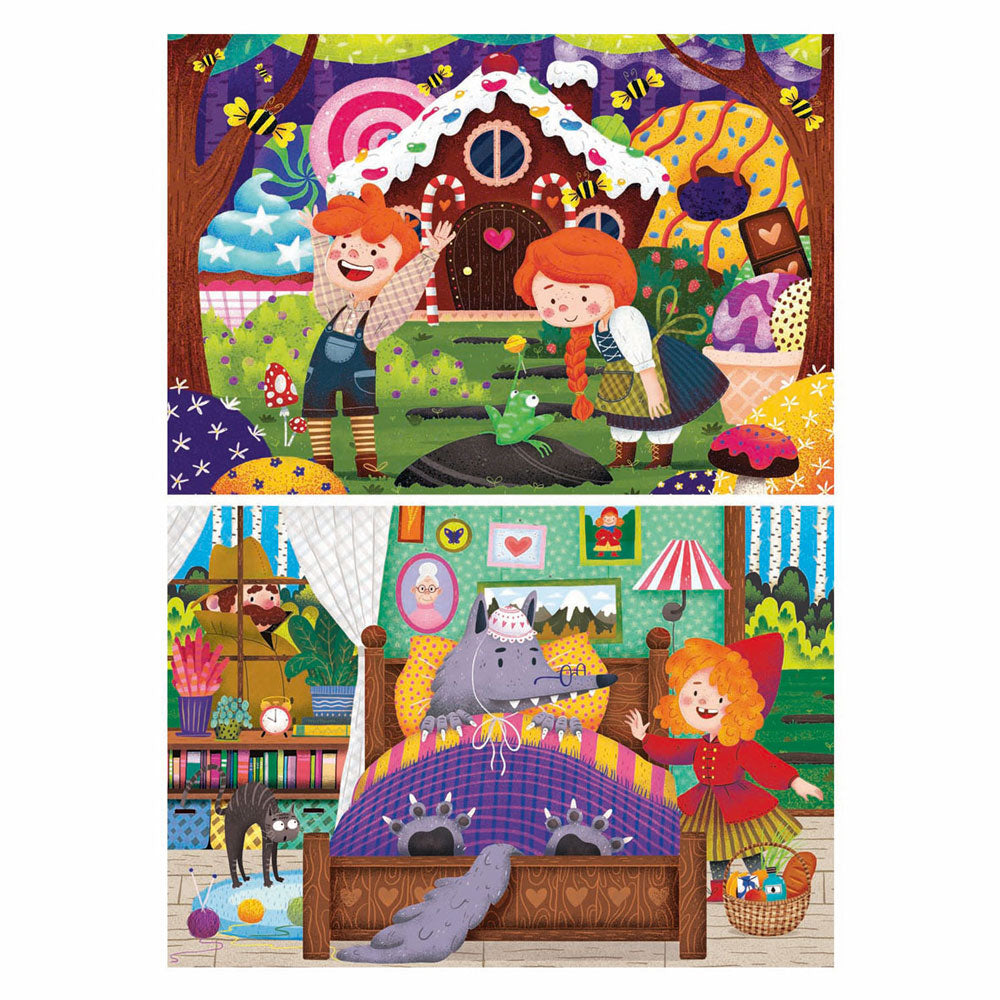 Ravensburger puzzle fairy tales 2x12pcs