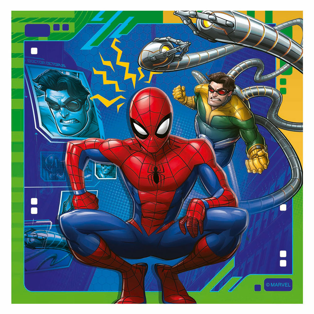 Ravensburger legpuzzel spiderman, 3x49st.