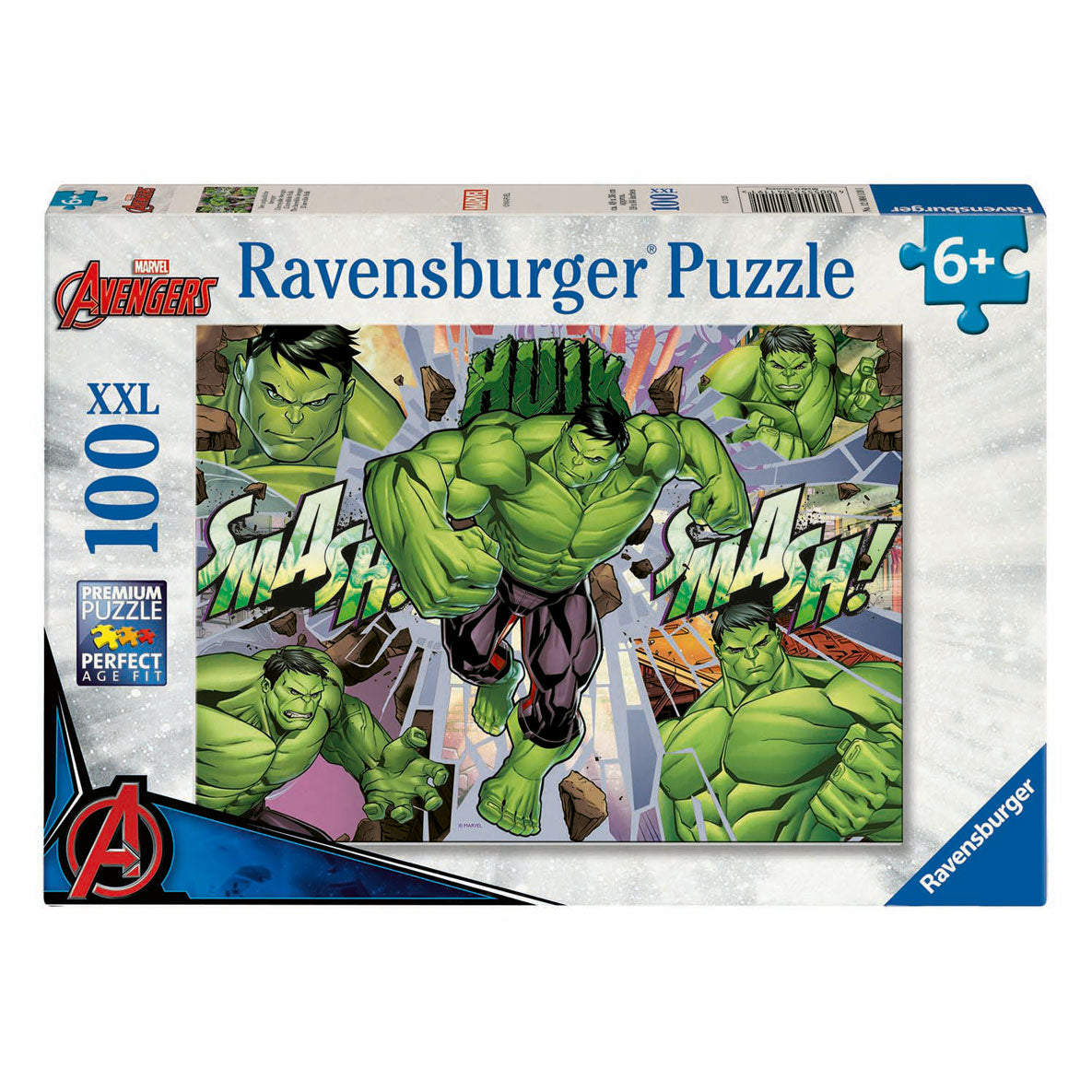 Ravensburger Puzzle xxl Marvel Hulk, 100 Stéck.