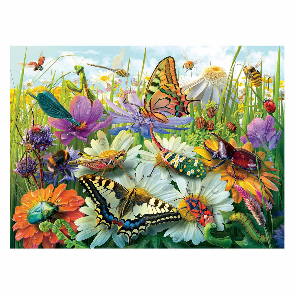 Ravensburger jigsaw puzzle XXL wonderful world of insects, 100th.