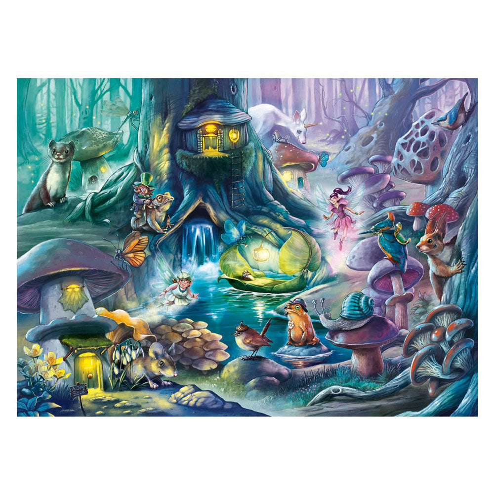 Ravensburger jigsauw Puzzle xxl verzauberen Bësch, 150st.