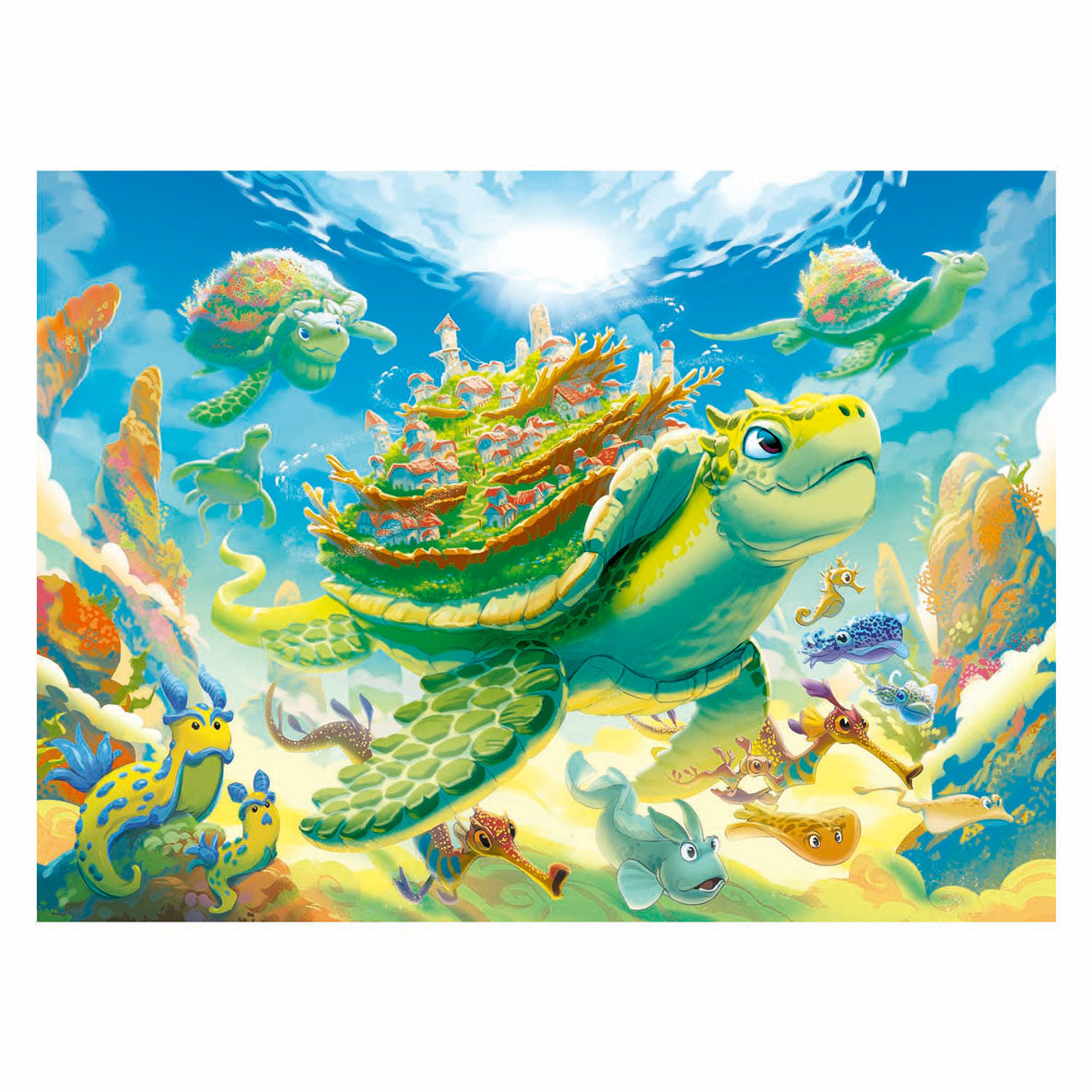 Ravensburger jigsaw puzzle XXL Fantasy World, 200st.
