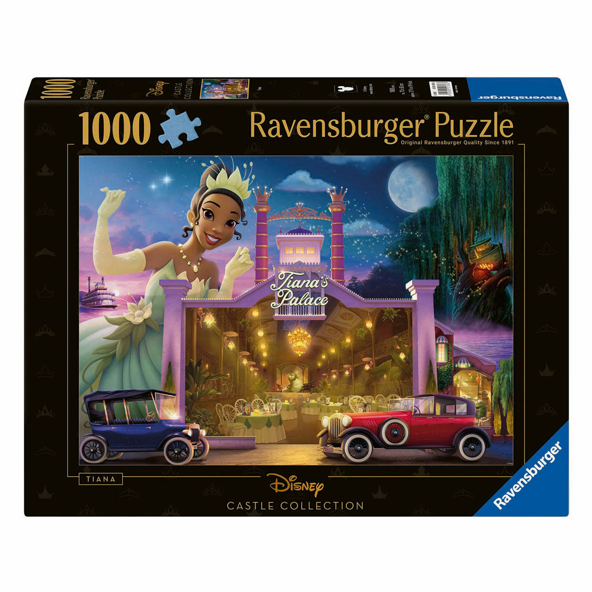 Ravensburger jigsaw puzzle Disney Castles Tiana, 1000 pcs.