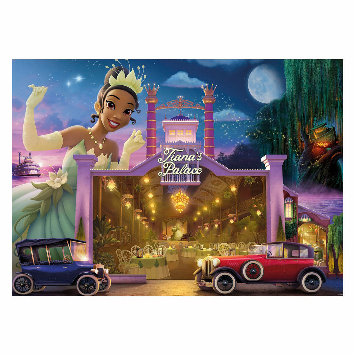 Ravensburger jigsaw Puzzle Disney Béis Tiana, 1000st.