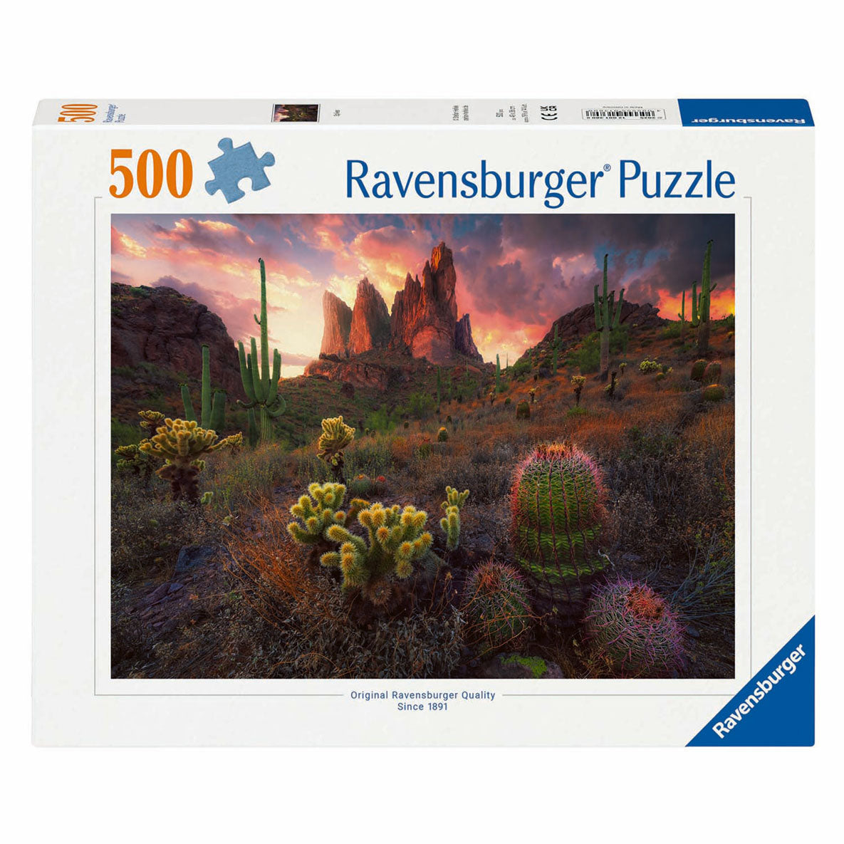 Ravensburger dėlionės kaktusas, 500 vnt.
