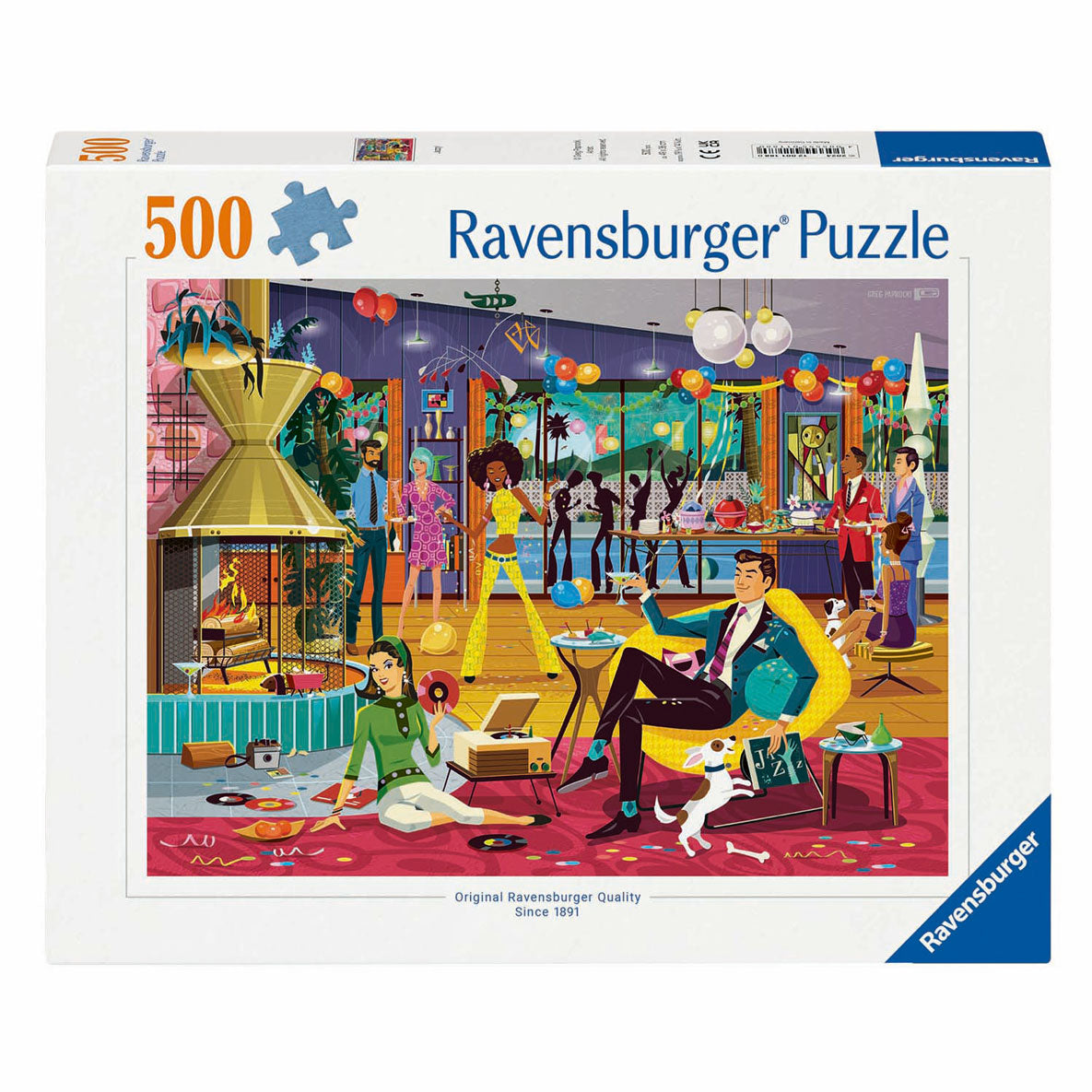 Puzzle Ravensburger jazzy!, 500 elementów.