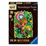 Ravensburger Holzpuzzle Marvel groß, 150 Teile.