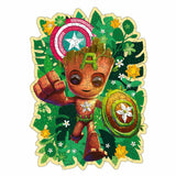 Ravensburger Holzpuzzle Marvel groß, 150 Teile.