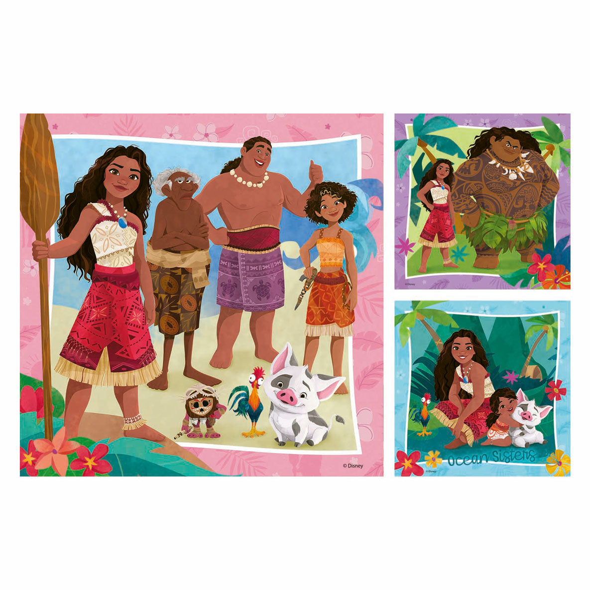 Ravensburger Jigsaw Puzzle Disney Vaiana 2, 3x49st.