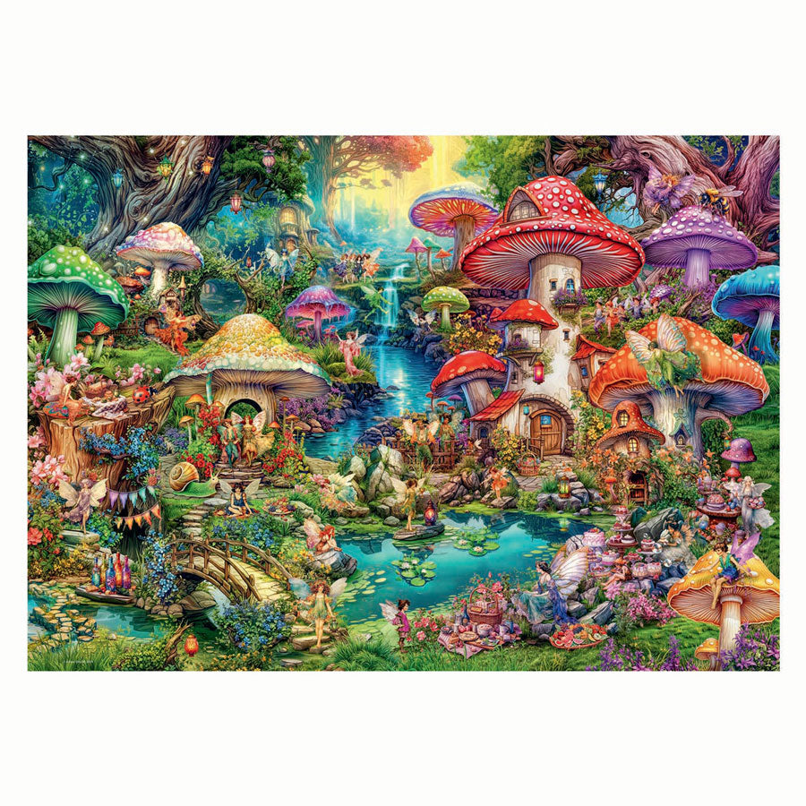 Ravensburger Puzzle Merry Mushroom Village 1000 pieces