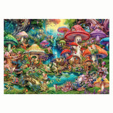 Ravensburger Puzzle Merry Mushroom Village 1000 pieces