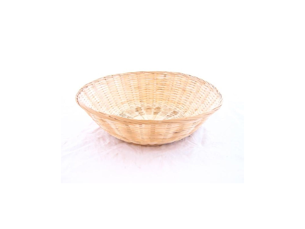 Baskin bamboo shin basket round ø35x11cm
