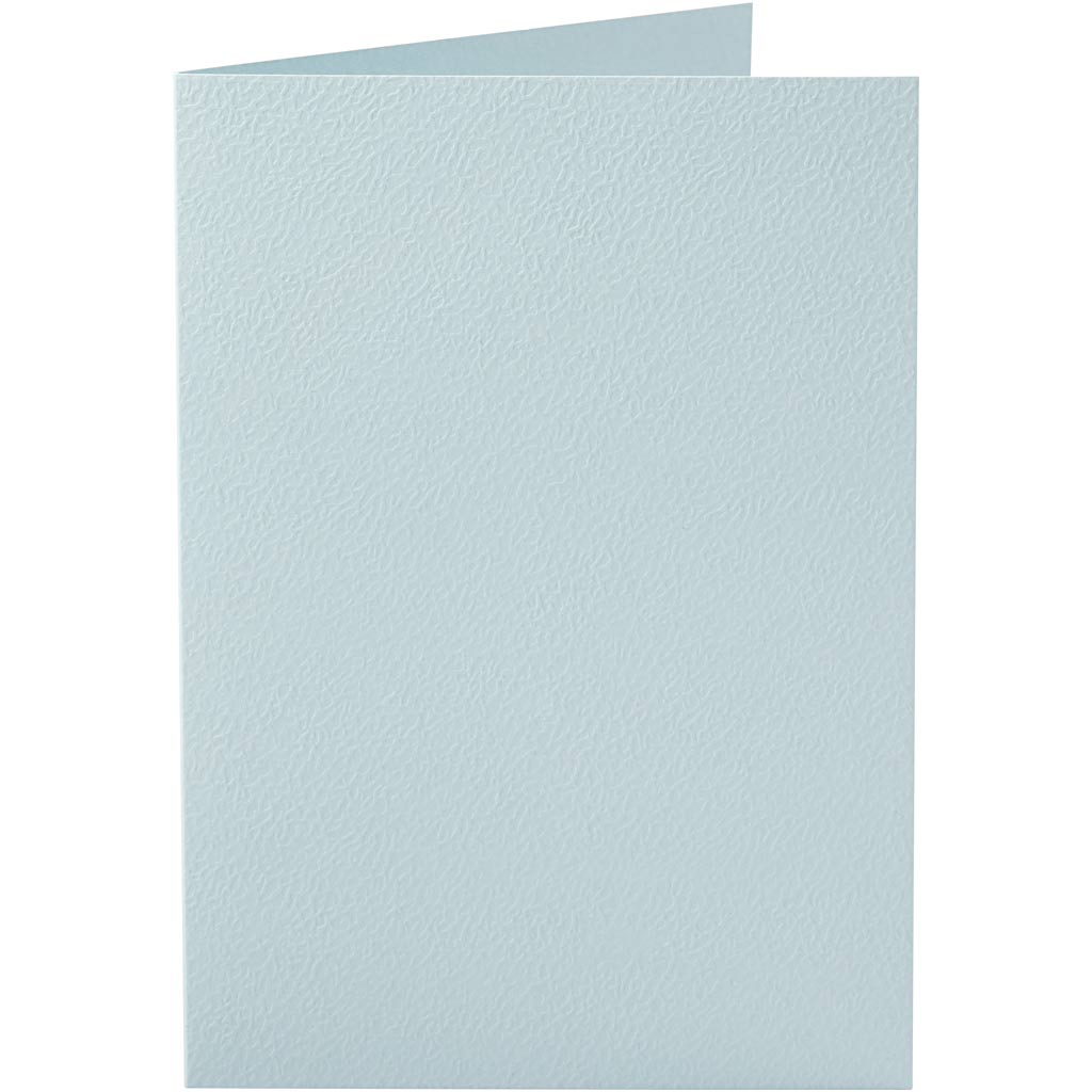 Creativ Company cards light blue 10.5x15cm, 10st.