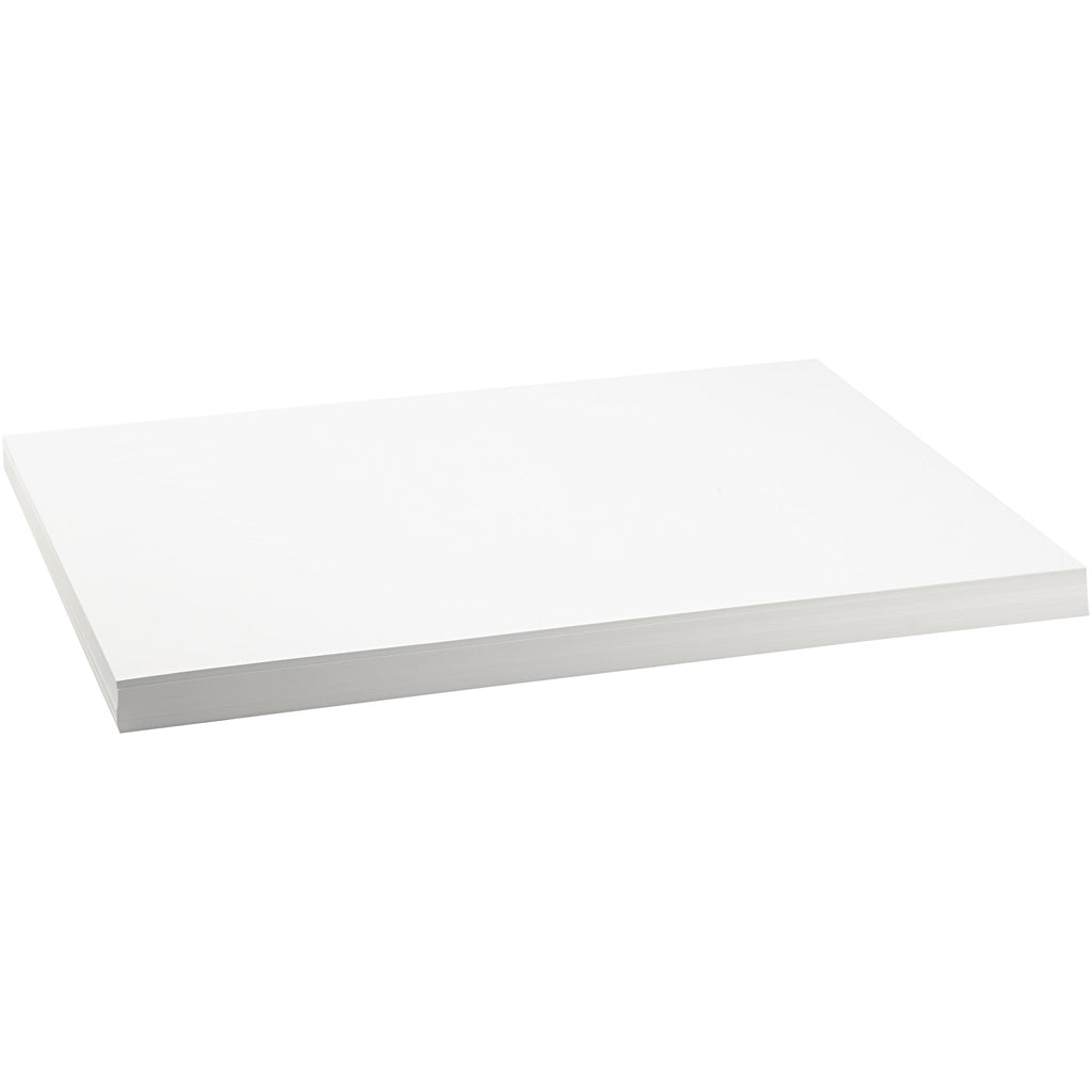 Creativ company colored cardboard, a2, sheet 420x594 mm, 250 gr, white, 100 sheets 1 box