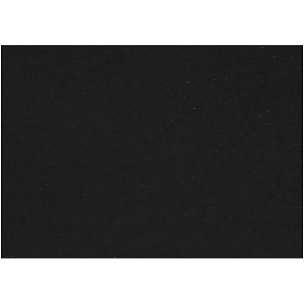 Creativ company colored cardboard, A4, sheet 210x297 mm, 200 g, black, 100 sheets 1 box