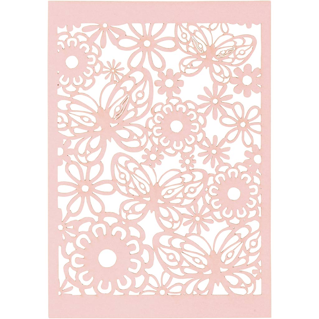 Creativ Company Carton Light Rood, 10.