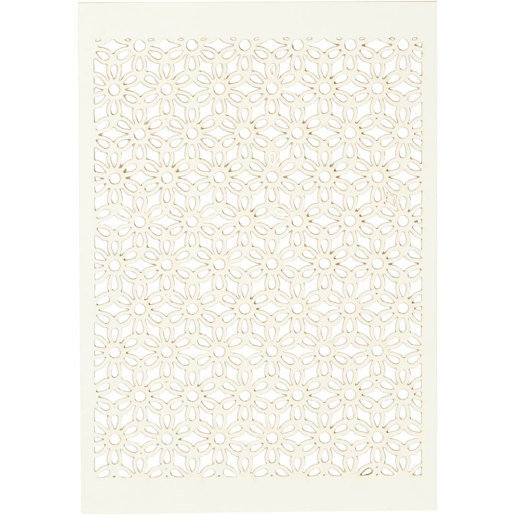 Creativ company patroonkarton, vel 10,5x15 cm, 200 gr, off-white, 10 stuk 1 doos