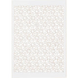 Kreativfirma Muster Carton Blume White, 10st.