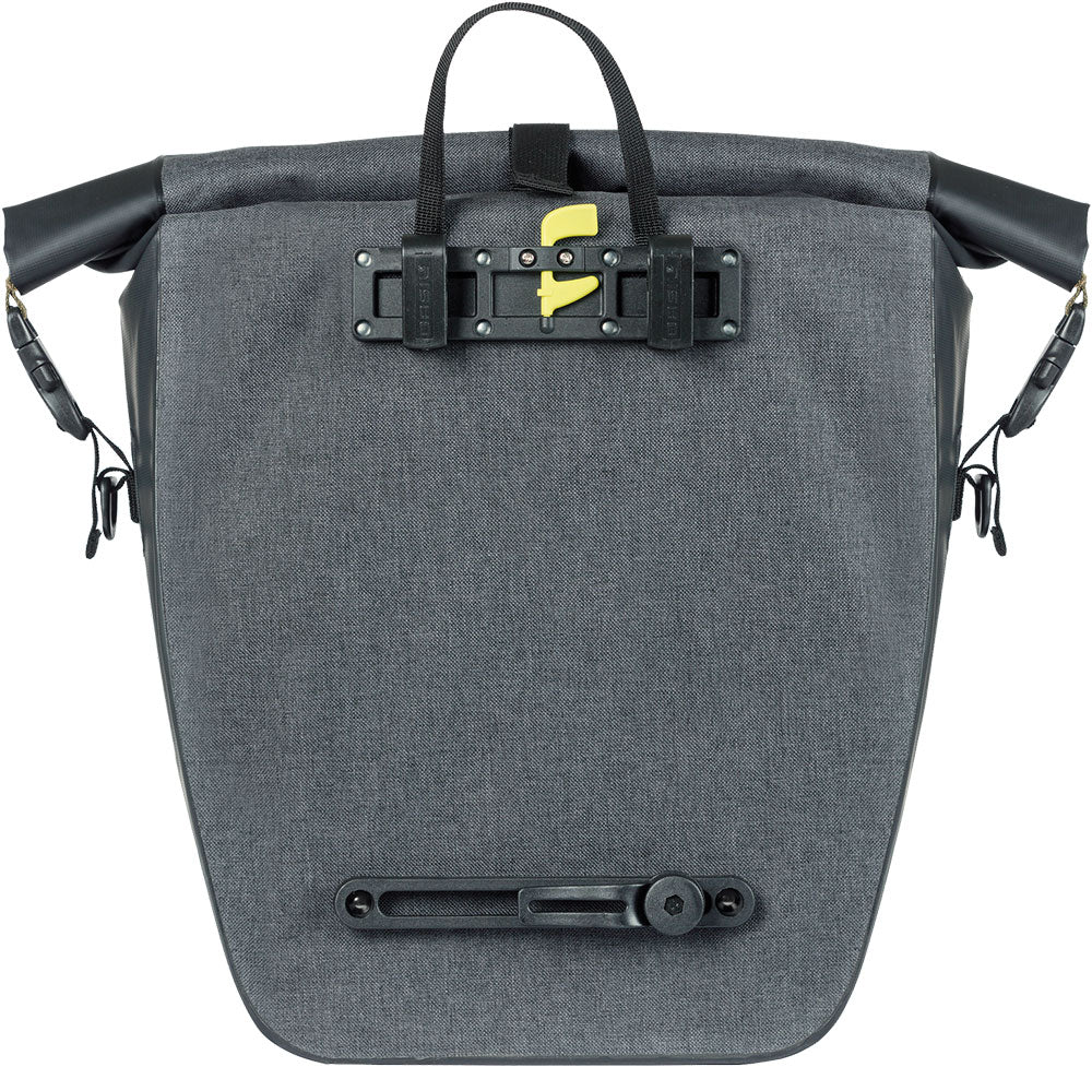 Basil Navigator Storm Fietstas L - Sportovní a funkční taška na jedno kole - vodotěsná - černá