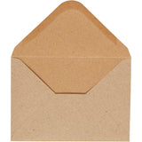 Creativ Company Envelope Natural, 11,5x15cm, 10st.