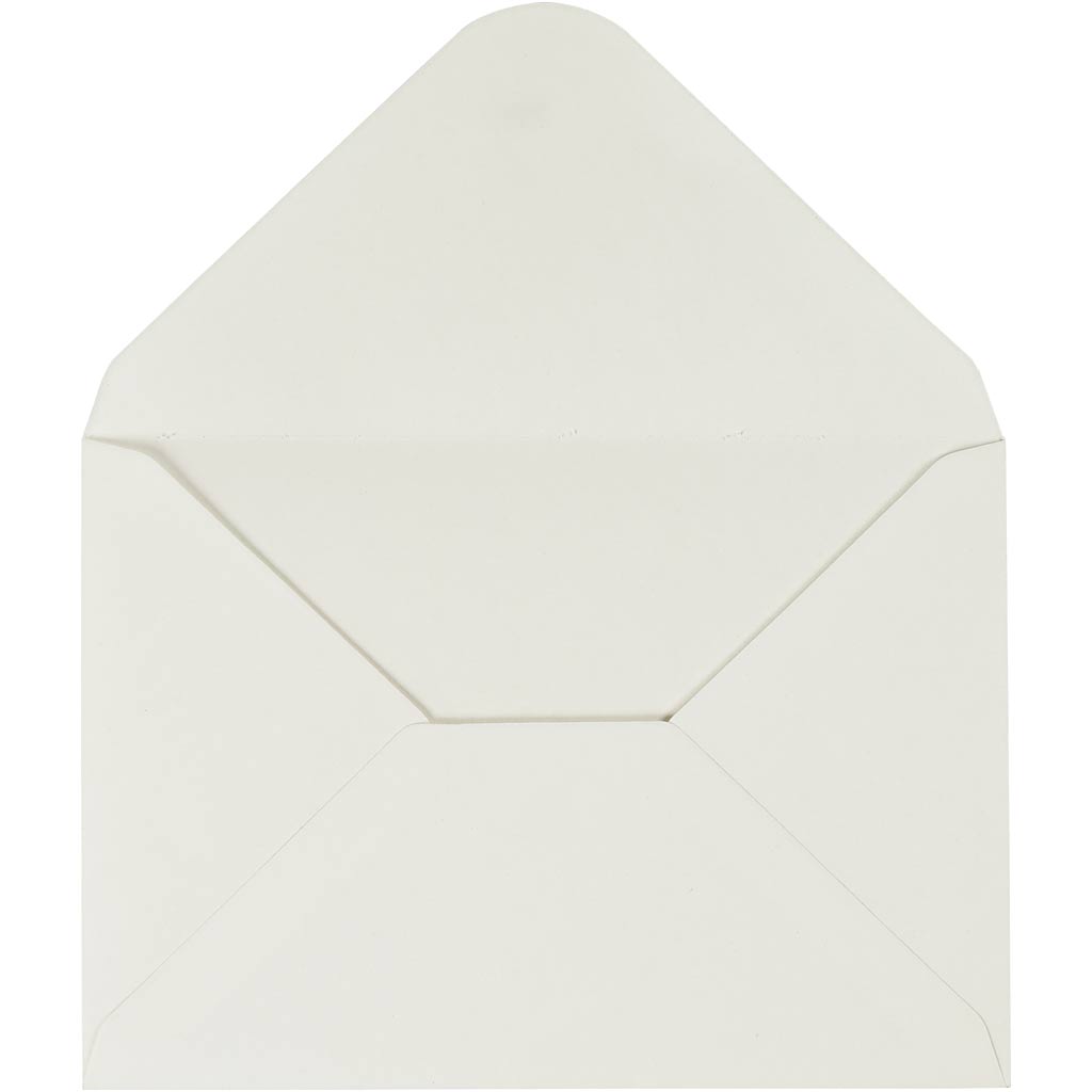 Creativ Company obálky off-white, 11,5x15cm, 10st.